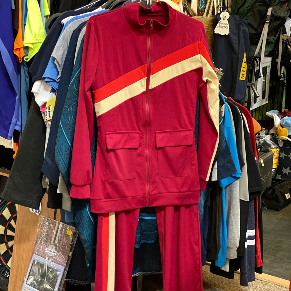Flamingo Ladies Retro Track Suit- NEW